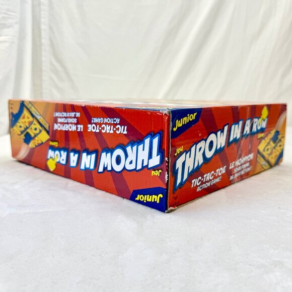 Junior Throw In A Row Tic-Tac-Toe Action Game Cardinal Games 100% Complete - Picture 8 of 9